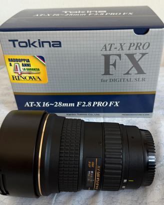 Tokina At-x 16-28mm f/2.8 Pro FX Canon