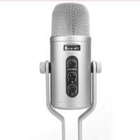 Microfono USB a condensatore, contr. vol. display