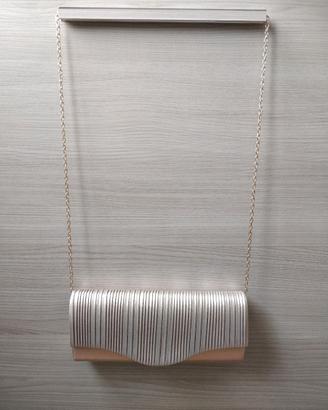 Borsa clutch colore oro