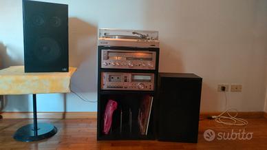 Impianto Hi-Fi Sony vintage +  giradischi