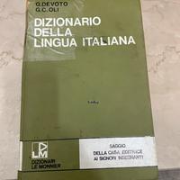Dizionario lingua italiana 1971