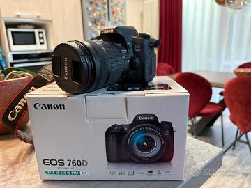 Canon EOS 760D + obiettivo EF-S 18-135mm IS STM