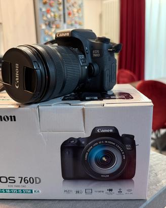 Canon EOS 760D + obiettivo EF-S 18-135mm IS STM