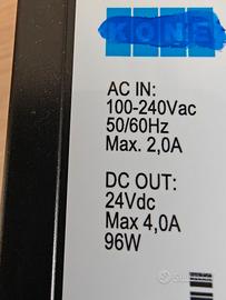 Nº 4 trasformatori 100/240 v ac  in - 24 v dc out