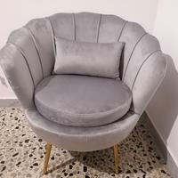 Poltrona Velluto da interno 