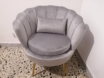Poltrona Velluto da interno 