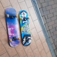 Due skateboard per ragazzi 