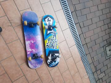 Due skateboard per ragazzi 