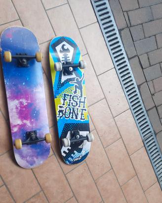 Due skateboard per ragazzi 