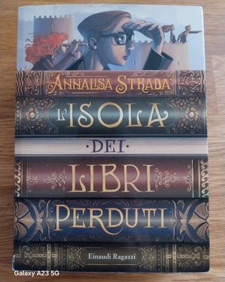  LIBRO PER RAGAZZI-L' ISOLA DEI LIBRI PERDUTI.