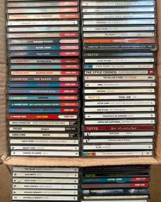 82 cd rock pop stranieri e italiani