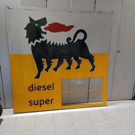insegna vintage  agip  