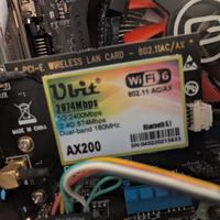 Scheda di rete wireless Ubit Wifi 6E