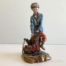 Raro pezzo di Capodimonte dipinto a mano
