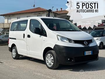 Nissan NV200 AUTOCARRO 5 POSTI 1.5 DCI 110CV