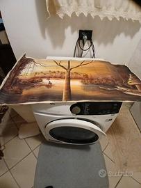 dipinto pittore nigeriano ad olio