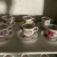 Servizio caffè Elizabethan Staffordshire