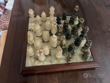 Scacchiera in madreperla