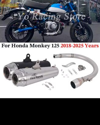 Silenziatore moto Honda Monkey 