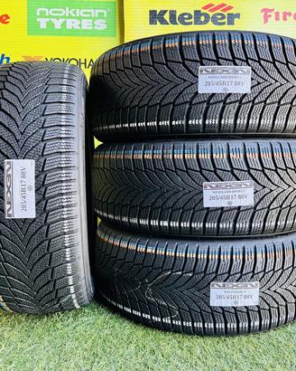 X4: Invernali 205/45R17 88V -NEXEN- al 80% e 90%