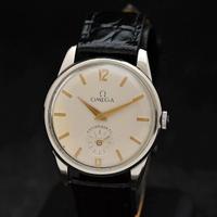 Omega 50s steel 36 mm ref 2748-4 manual cal 266