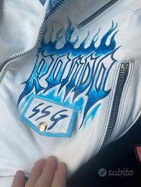 Giacca pelle kiodo defiant army x RONDO