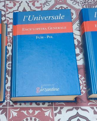 ENCICLOPEDIA GENERALE LE GARZANTINE 3 VOLUMI 2005