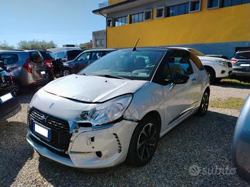 Ds DS3 DS 3 BlueHDi Cabrio Incidentata/Sinistrata