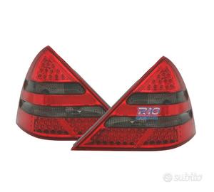 FANALI PER MERCEDES SLK R170 96-04 LED ROSSO AFFUM