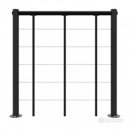 Balaustra ringhiera Venezia Smart filoncini nero