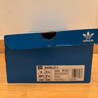 Scarpe Adidas gazzelle j rosa, numero 38 39.