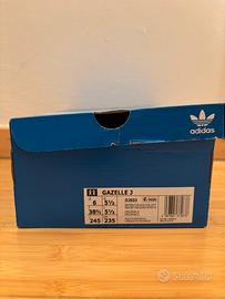 Scarpe Adidas gazzelle j rosa, numero 38 39.