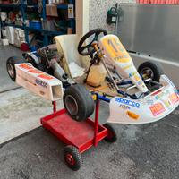 Kart 6-12anni con carrellino