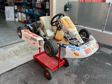 Kart 6-12anni con carrellino