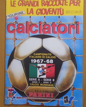 Album+set completo Panini Anastatico 1967-68