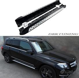 Pedane Mercedes GLK X204 08-15 alluminio