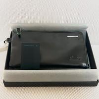 Pochette piquadro pelle nera