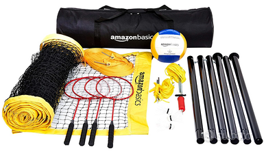 Amazon Basics set combo pallavolo e badminton