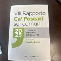 Libro VIII rapporto Ca' Foscari sui comuni 2025