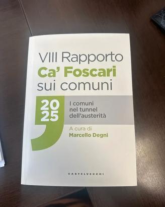 Libro VIII rapporto Ca' Foscari sui comuni 2025