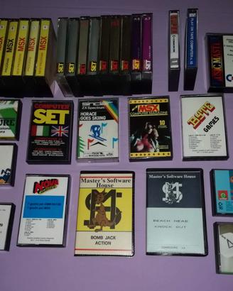 Cassette gioco tape nastri per commodore/msx VHS