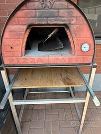 Forno a legna pizza party