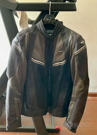 Giacca Moto Traforata Clover