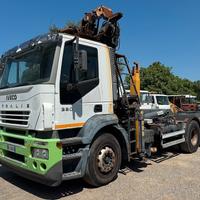 IVECO Stralis 350 Scarrabile + Gru + Polipo