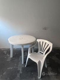tavolini e sedie