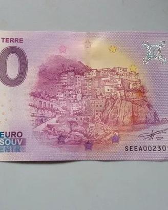 Banconota da 0 euro "Le Cinque Terre" 2022