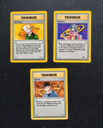 Allenatori Gym belli - Carte Pokemon 