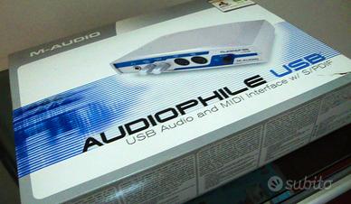 Scheda audio M-AUDIO Audiophile USB