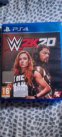 videogame WWE 2K20 wresting per Playstation 4