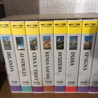 Lotto di 16 vhs raccolta il mondo